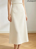 Casual Regular Fit Plain Skirt