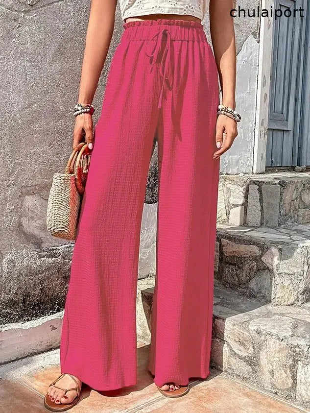 Casual Plain Loose Pants