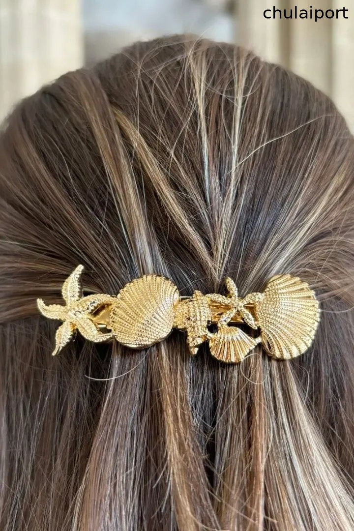 Shell Starfish Alloy Hair Clip