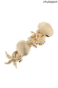 Shell Starfish Alloy Hair Clip