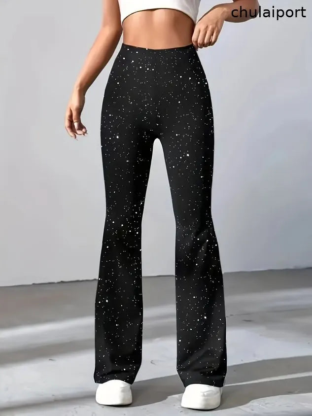 Sexy Regular Fit 3D Printing Pants