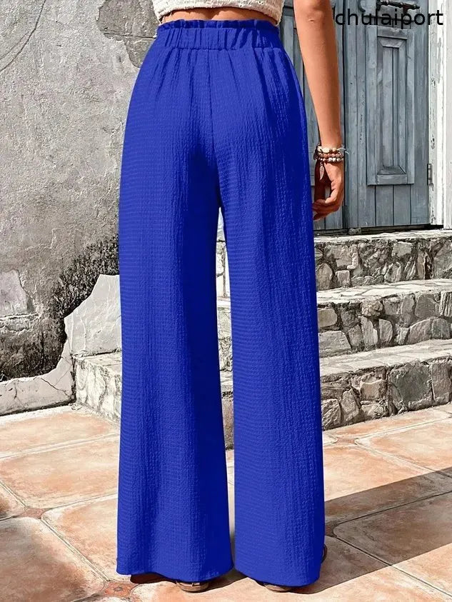 Casual Plain Loose Pants